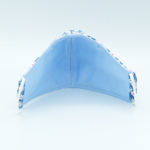 NEW Triple Layer Floral 3D Face Mask-Bright Blur - Picture 4 of 8